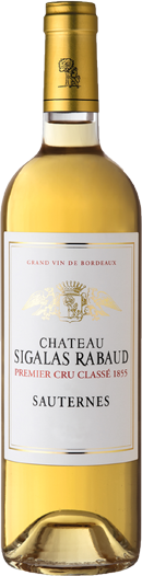 La bouteille du vin Le Château Sigalas Rabaud.