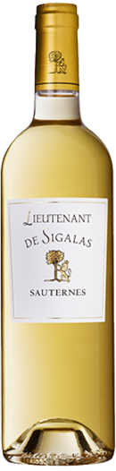 La bouteille du vin Le Lieutenant de Sigalas.